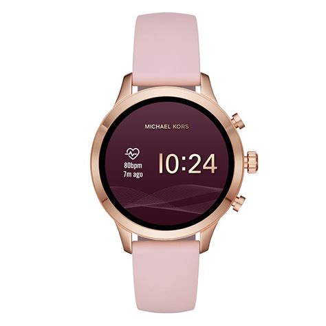 michael kors access runway gen 4 display smartwatch mkt5048 opinie|Ladies' Michael Kors Access Runway Touchscreen Pink Strap .